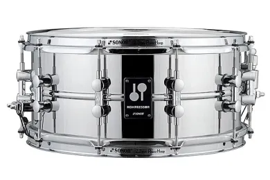 Sonor 14"x6,5" Kompressor Snare Drum Stahl Verchromt