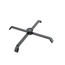K&M 17725 Bodenstativ für Scheinwerfer - schwarz