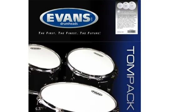 Evans G2 Studio Set clear