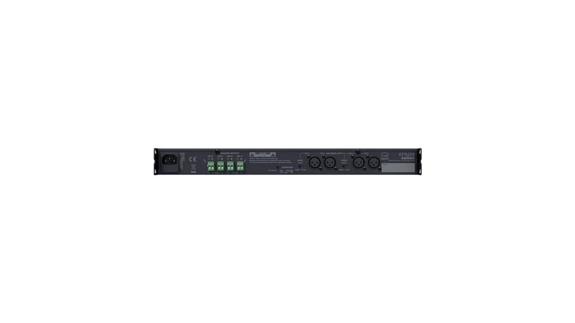 Audac EPA 254 4-Kanal-Endstufe