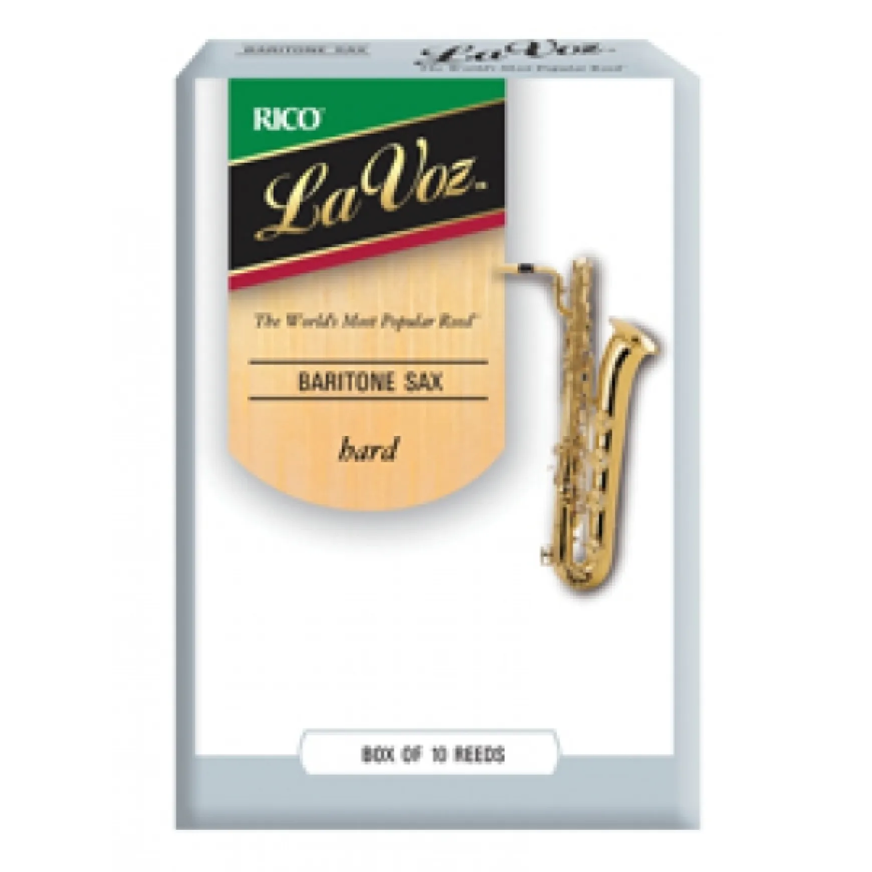 Rico La Voz Bariton-Saxophon H 10er Box RLC10HD