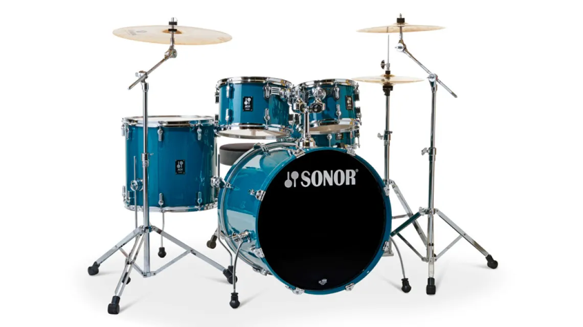 Sonor AQ1 Stage Set Caribbean Blue CB inkl. gratis Hocker