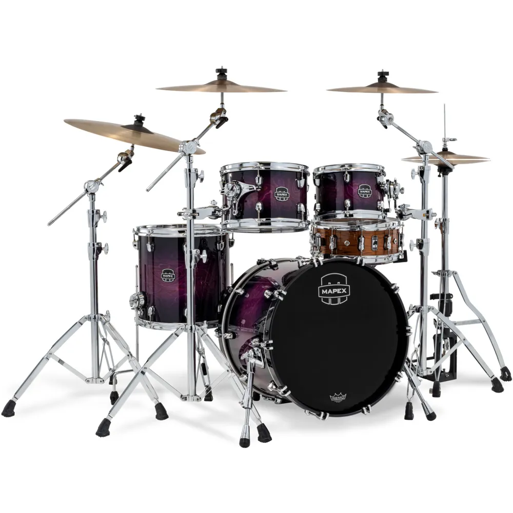 Mapex Saturn VI Fusion Shellset Royal Purple Burst