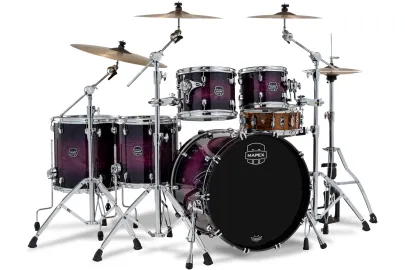 Mapex Saturn VI Studioease Shellset Royal Purple Burst