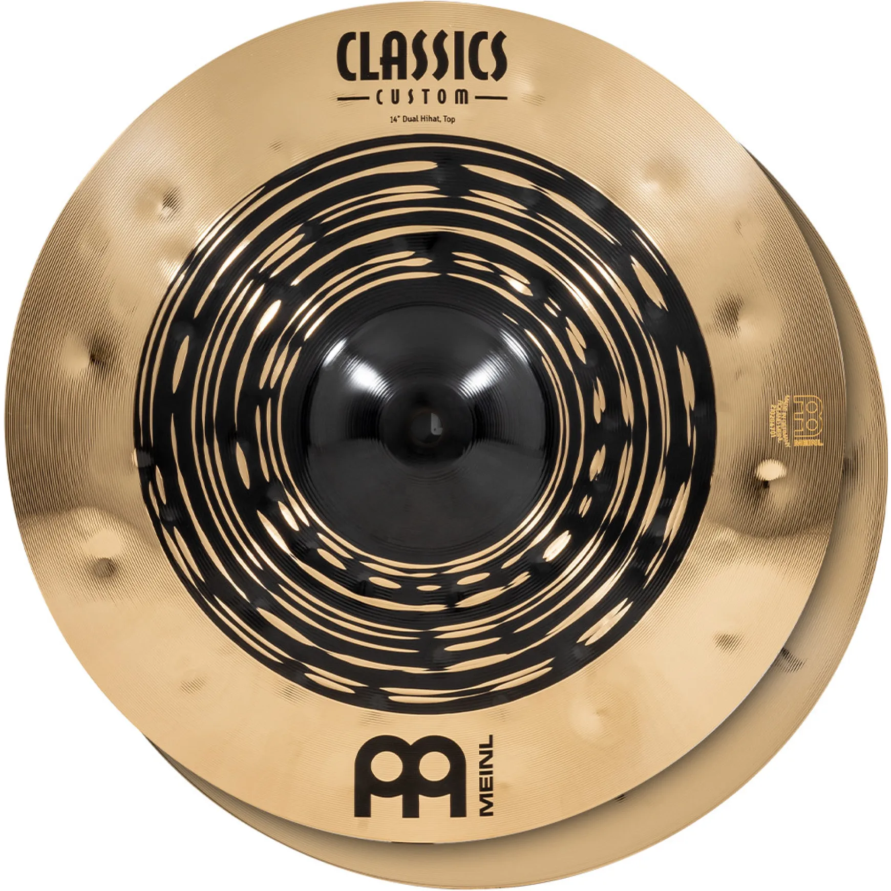 Meinl CC14DUH 14" Classics Custom Dual Hi-Hat