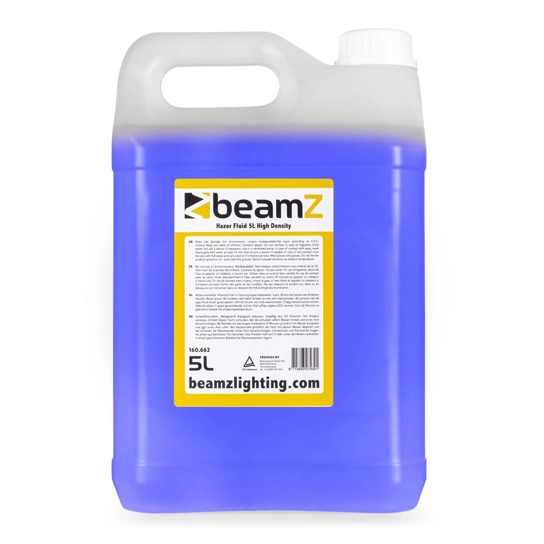 beamZ FHF5H Hazer Fluid 5L
