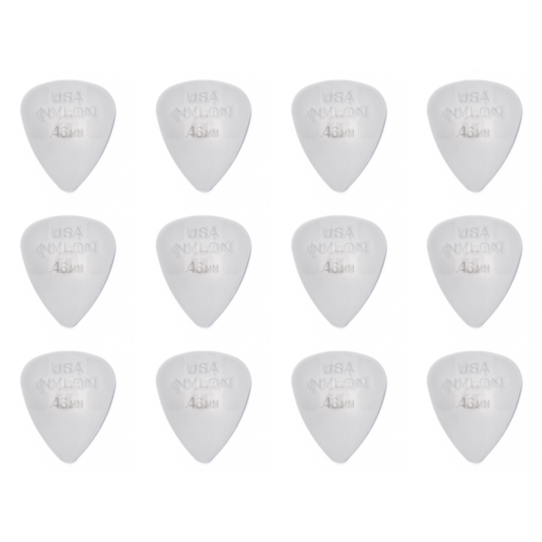Dunlop Nylon Standard 0,46 mm - 12er Pack