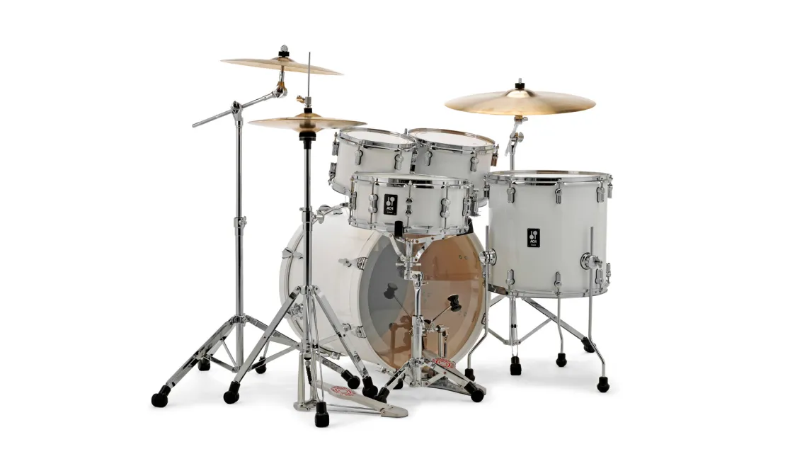 Sonor AQ1 Stage Set Piano White PW inkl. gratis Hocker