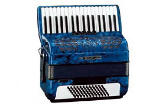 Bugari Akkordeon "Juniorfisa" blau 115J