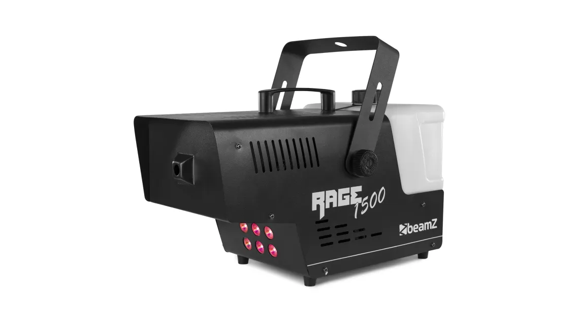 beamZ RAGE 1500LED Nebelmaschine DMX mitTimerController