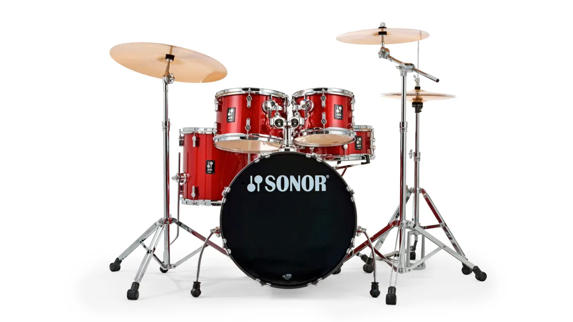 Sonor AQX Studio Set Red Moon Sparkle RMS inkl. gratis Hocker