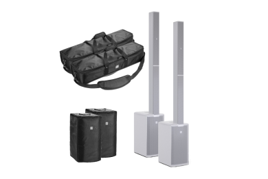 LD Systems MAUI 11 G3 Stereo Bundle Set weiß mit Taschen