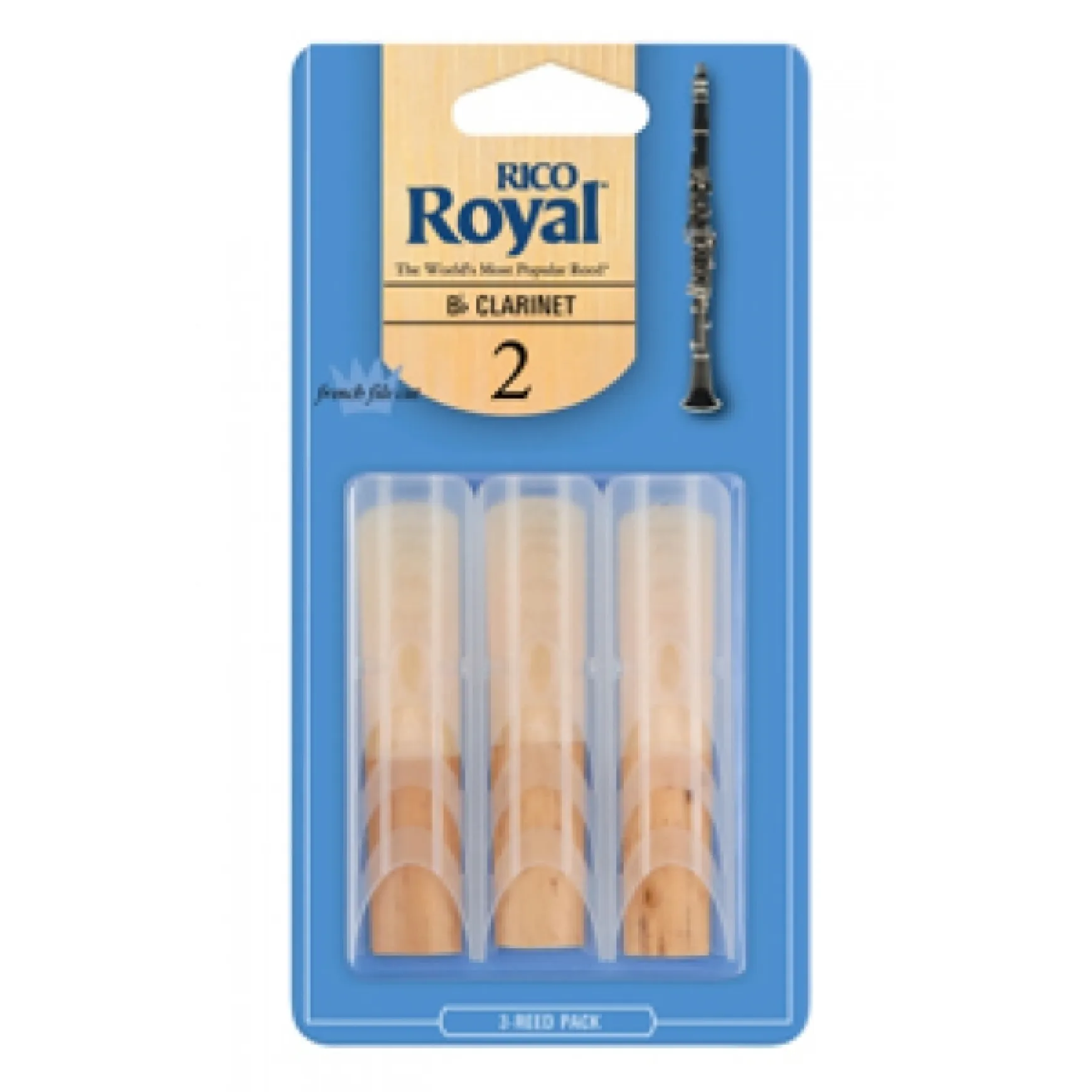 Rico Royal Bb-Klarinette 2 3er Box RCB0320