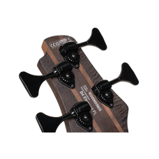 CORT B4 Element Fretless E-Bass Open Pore Trans Black