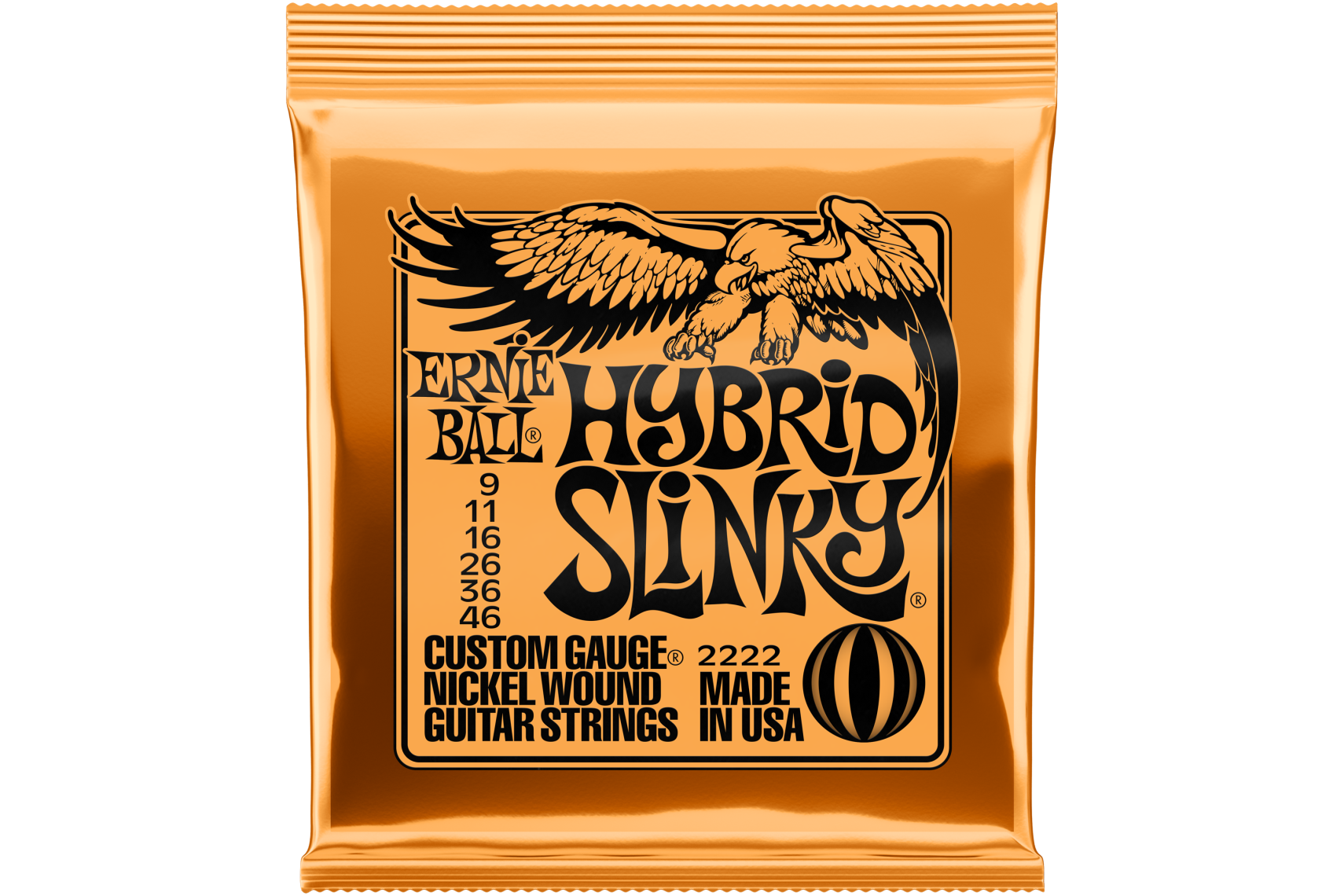 Ernie Ball EB2222 Hybrid Slinky