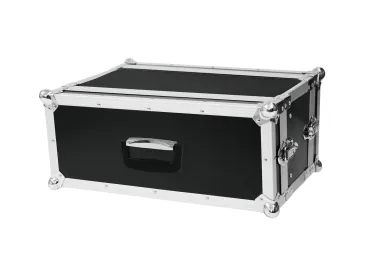 Roadinger Effektrack CO DD, 4HE, 24cm tief, schwarz