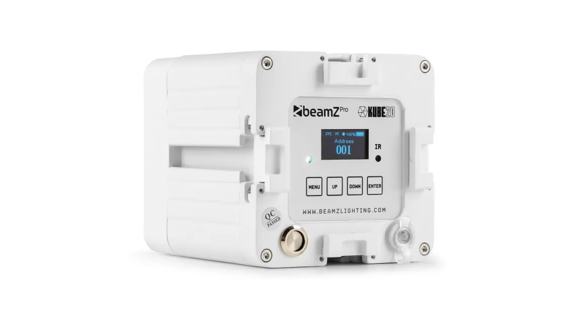 beamZ pro KUBE20WH Verbindbarer Batterie-Scheinwerfer