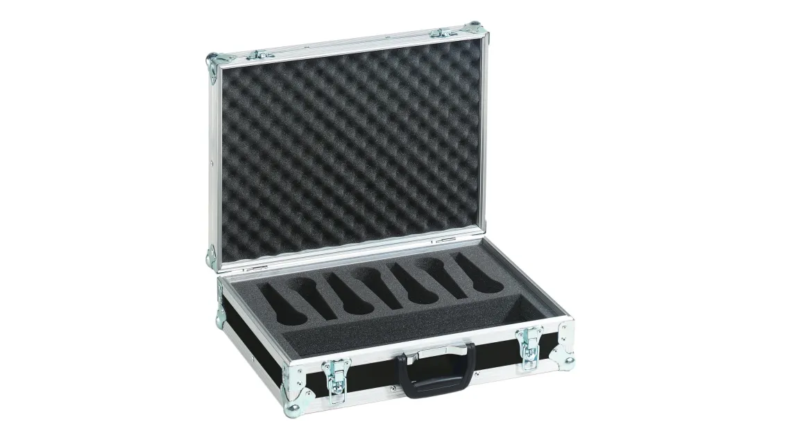 Roadinger Mikrofon-Case Road 7 Mikrofone schwarz