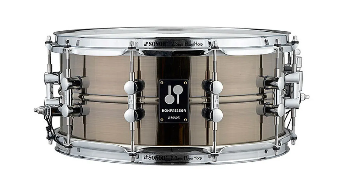 Sonor 14"x6,5" Kompressor Snare Drum Messing Nickel