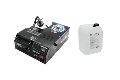 Eurolite Set NSF-350 + Smoke Fluid -DSA- 5l