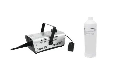 Eurolite Set Snow 3001 Schneemaschine + Schneefluid 1l