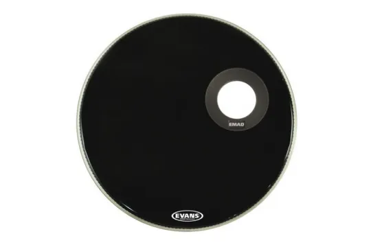 Evans 20" E-Mad Reso Bass Drum BK