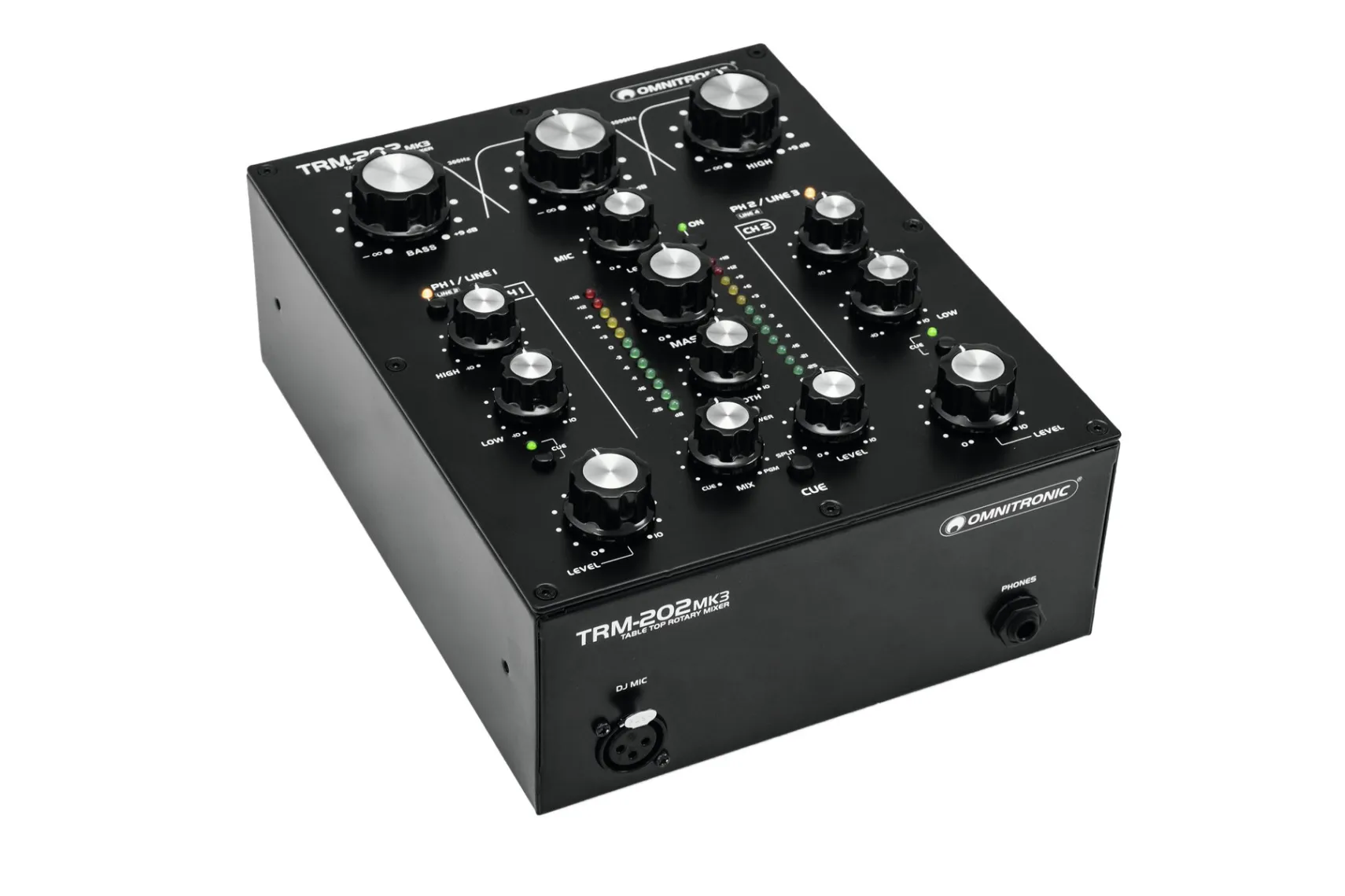 Omnitronic TRM-202MK3 2-Kanal Rotary-Mixer