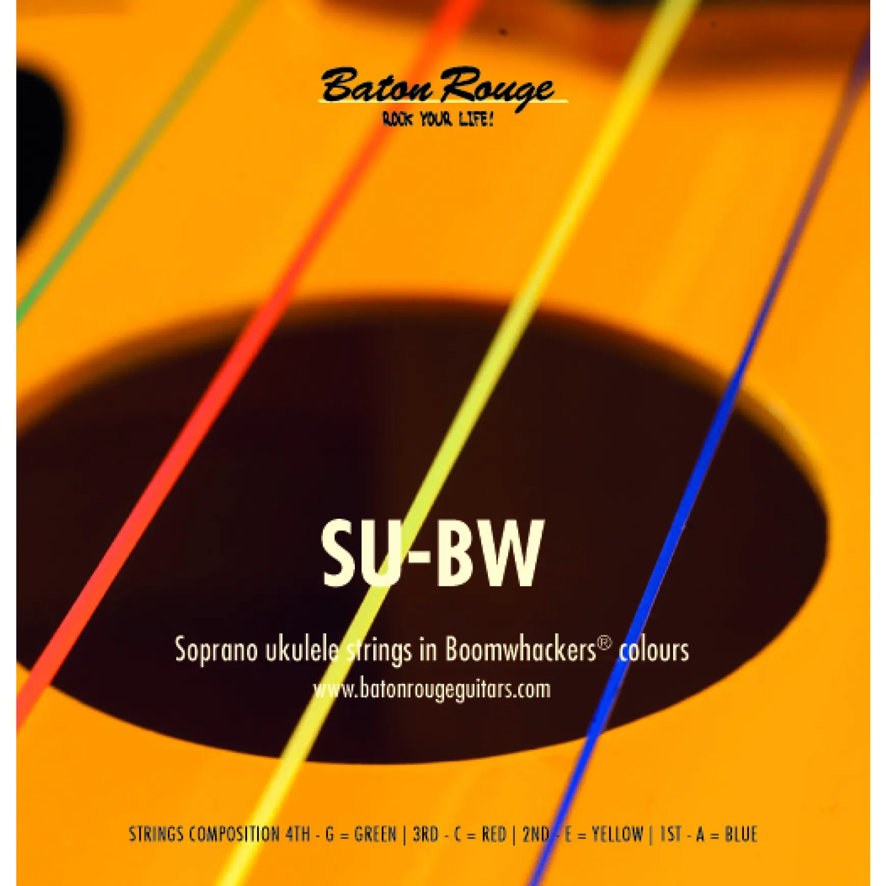 Baton Rouge SU-BW Saiten für Sopran-Ukulele