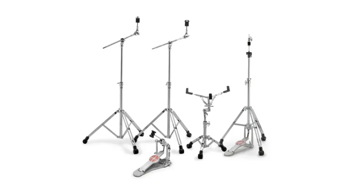 Sonor AQ2 Stage Set White Pearl Bundle inkl. Hardware-Set und Hocker
