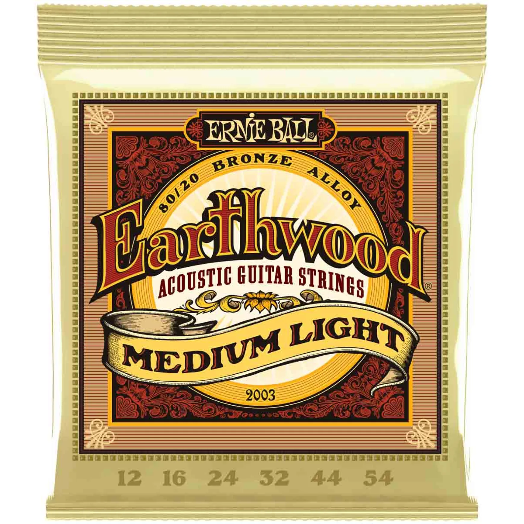 Ernie Ball EB2003 Earthwood Bronze Medium Light