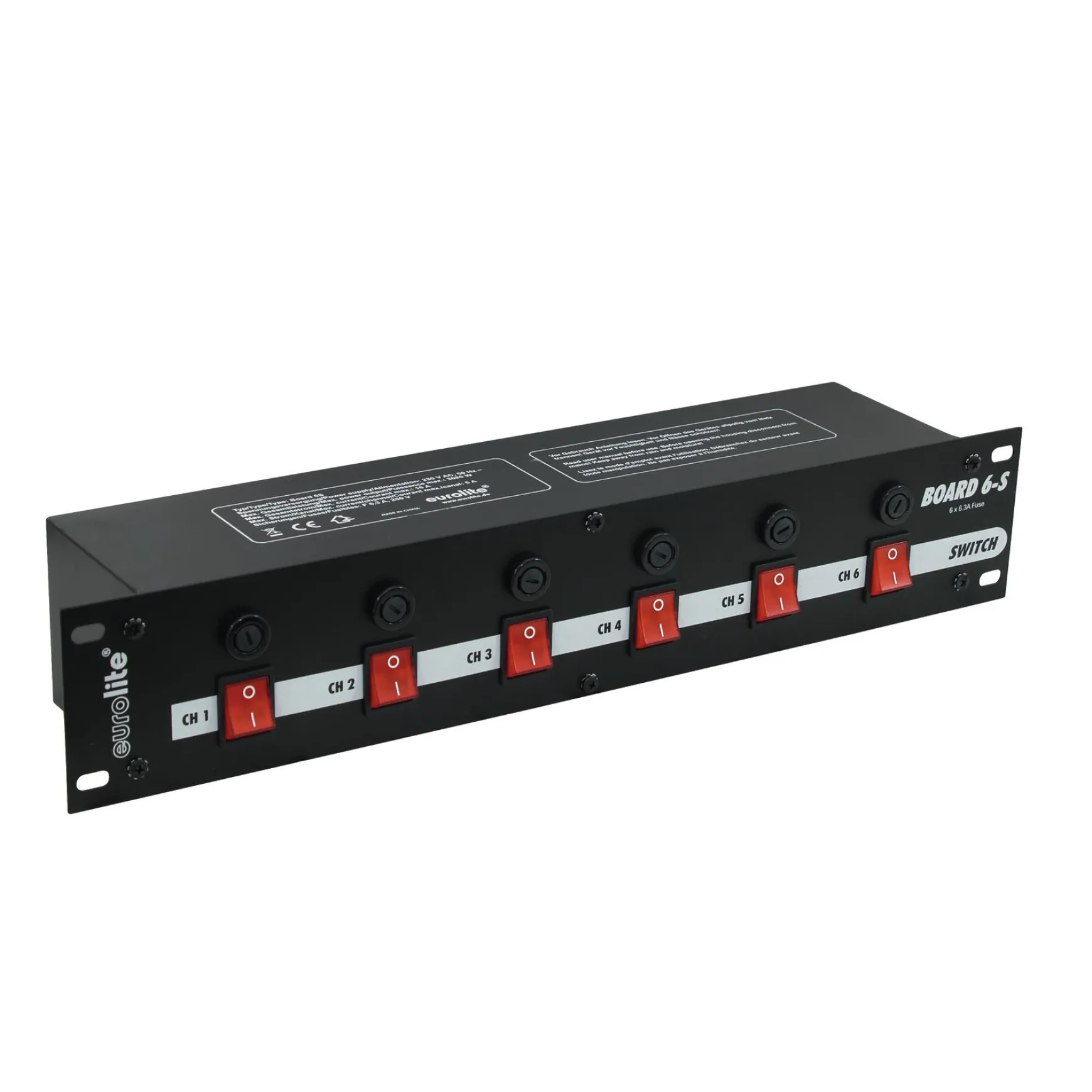 Eurolite Board 6-S mit 6x Schutzkontakt