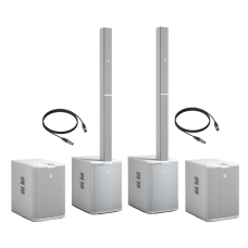 LD Systems MAUI 44 G2 Power Bundle Set weiß