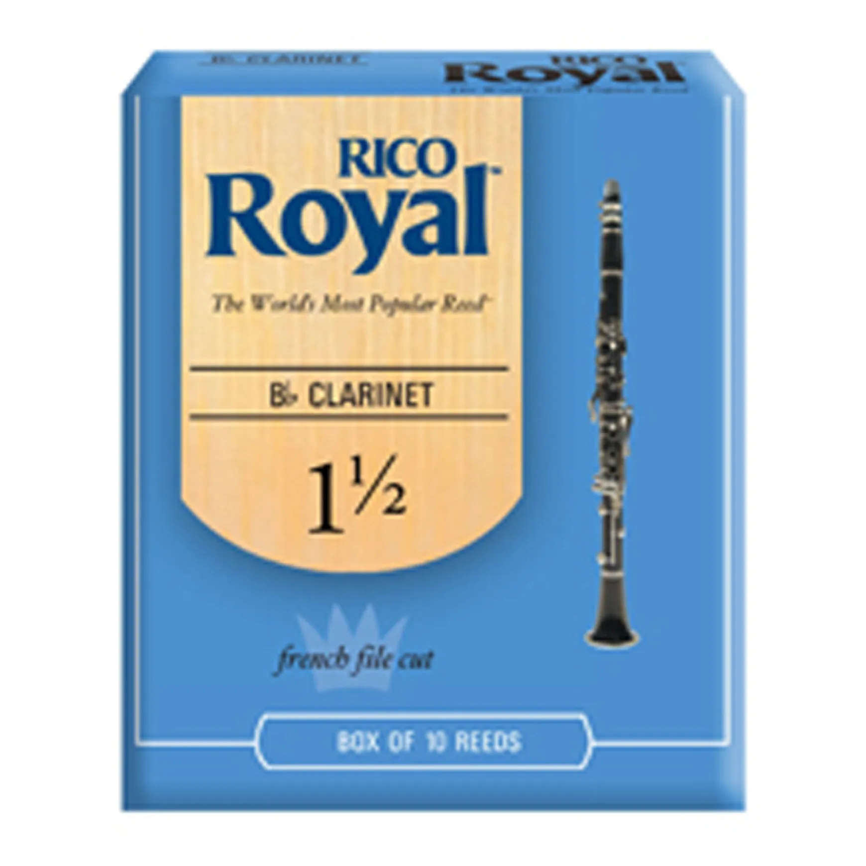 Rico Royal B-Klarinetten Blätter 1 1/2