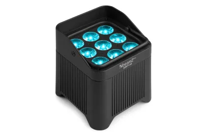 beamZ Pro BBP48 Akku Uplight Par 9x 12W IP65