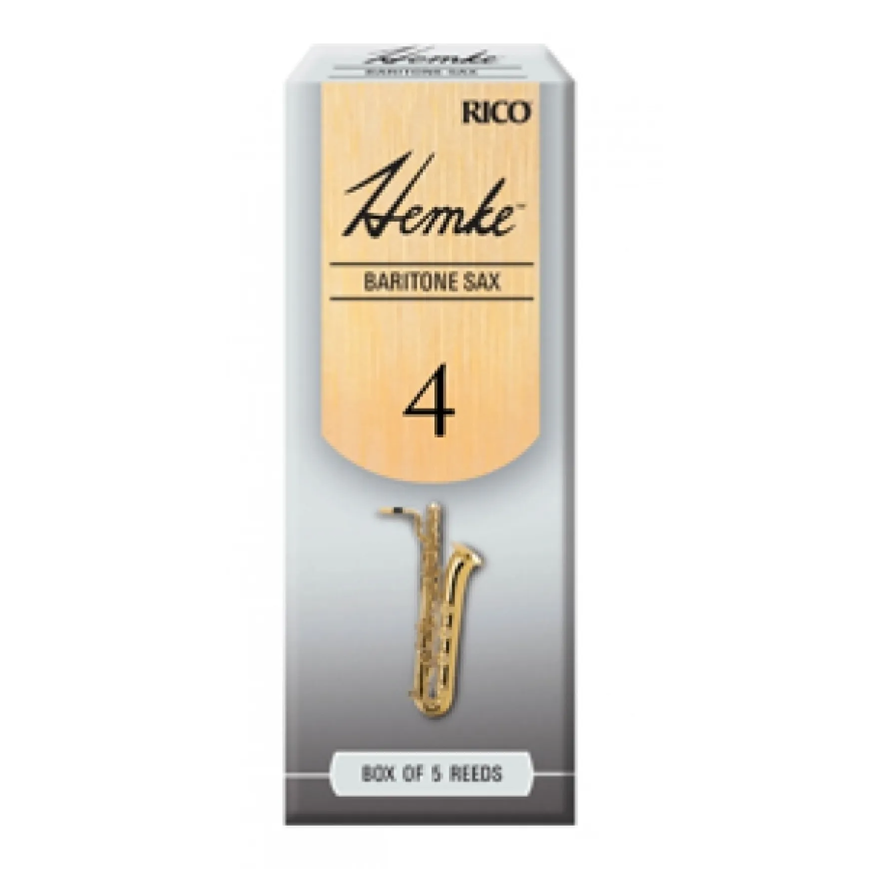Rico Hemke Bariton-Saxophon 4 5er Box RHKP5BSX400