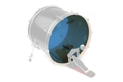 Evans Hydraulic 22" Drum Head Blue