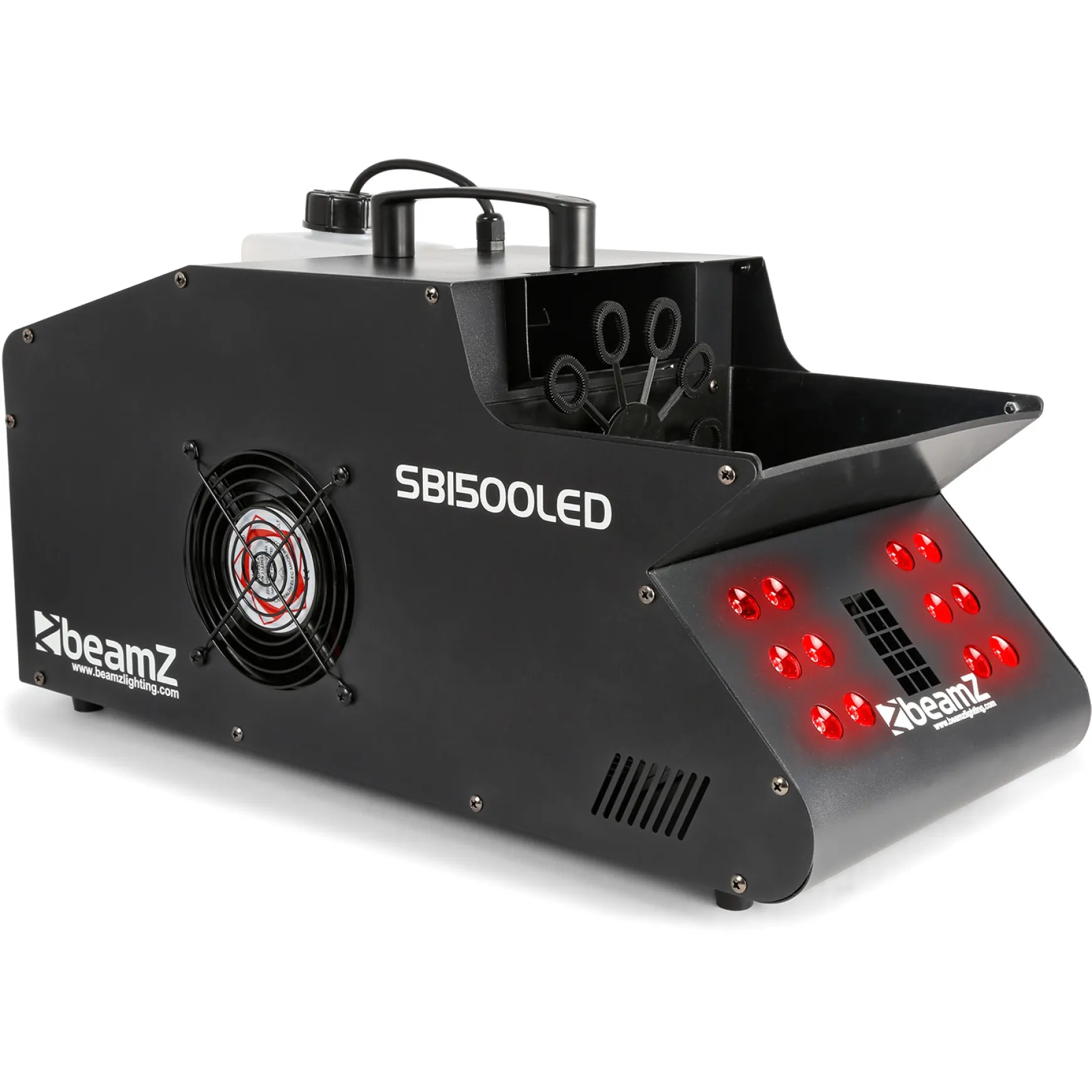 beamZ SB1500LED Nebel & Seifenblasenmaschine RGB LEDS