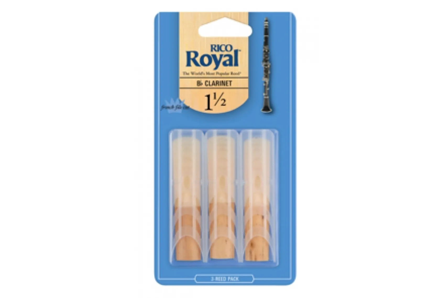 Rico Royal Bb-Klarinette 1.5 3er Box RCB0315