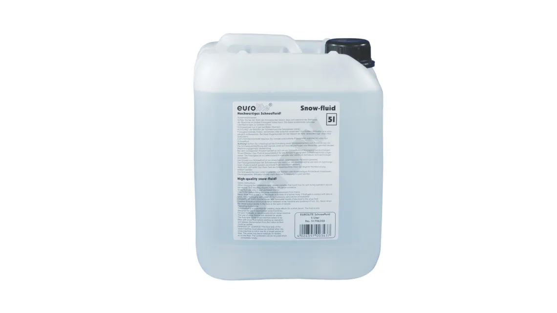Eurolite Set Snow 5001 Schneemaschine + Schneefluid 5l