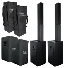 DAP Frigga Stereo Bundle Set schwarz mit Taschen