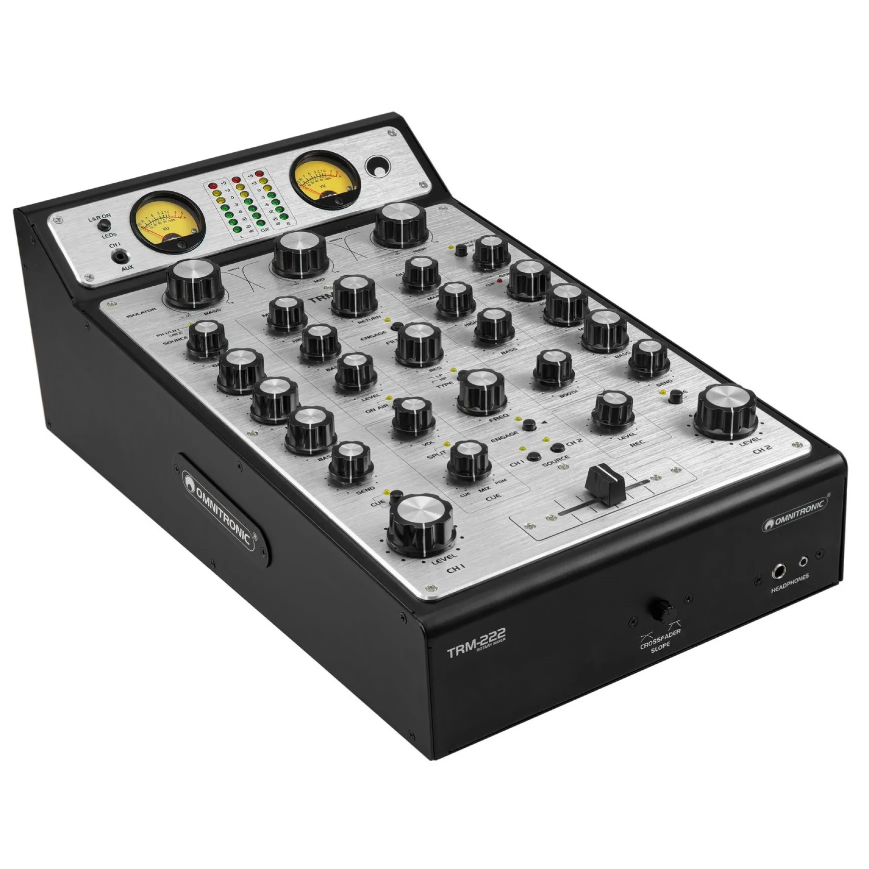 Omnitronic TRM-222 2-Kanal Rotary-Mixer