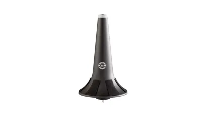 K&M 15244 Flügelhornkegel schwarz
