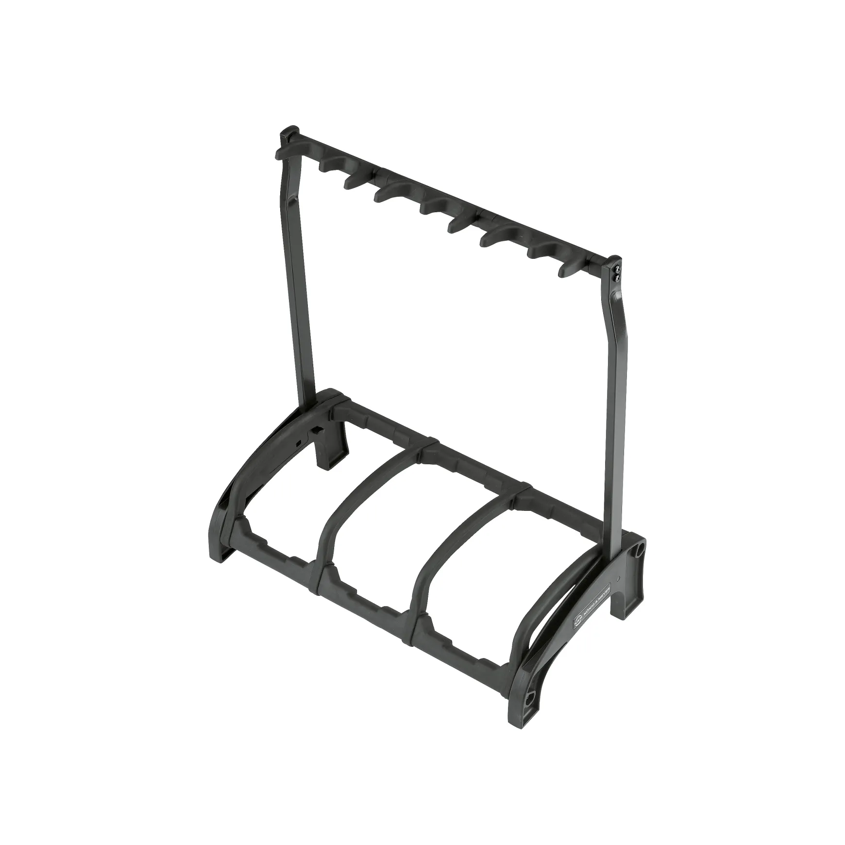 K&M 17513 3-fach Gitarrenständer schwarz