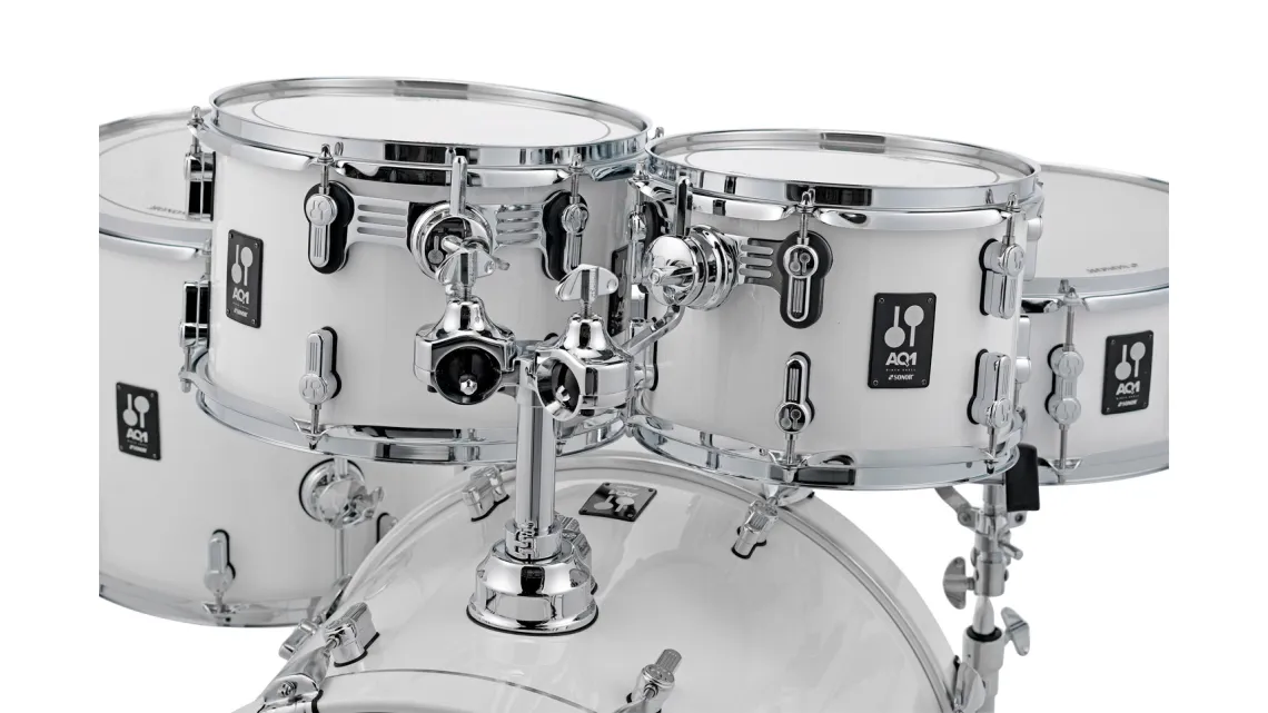 Sonor AQ1 Stage Set Piano White PW inkl. gratis Hocker