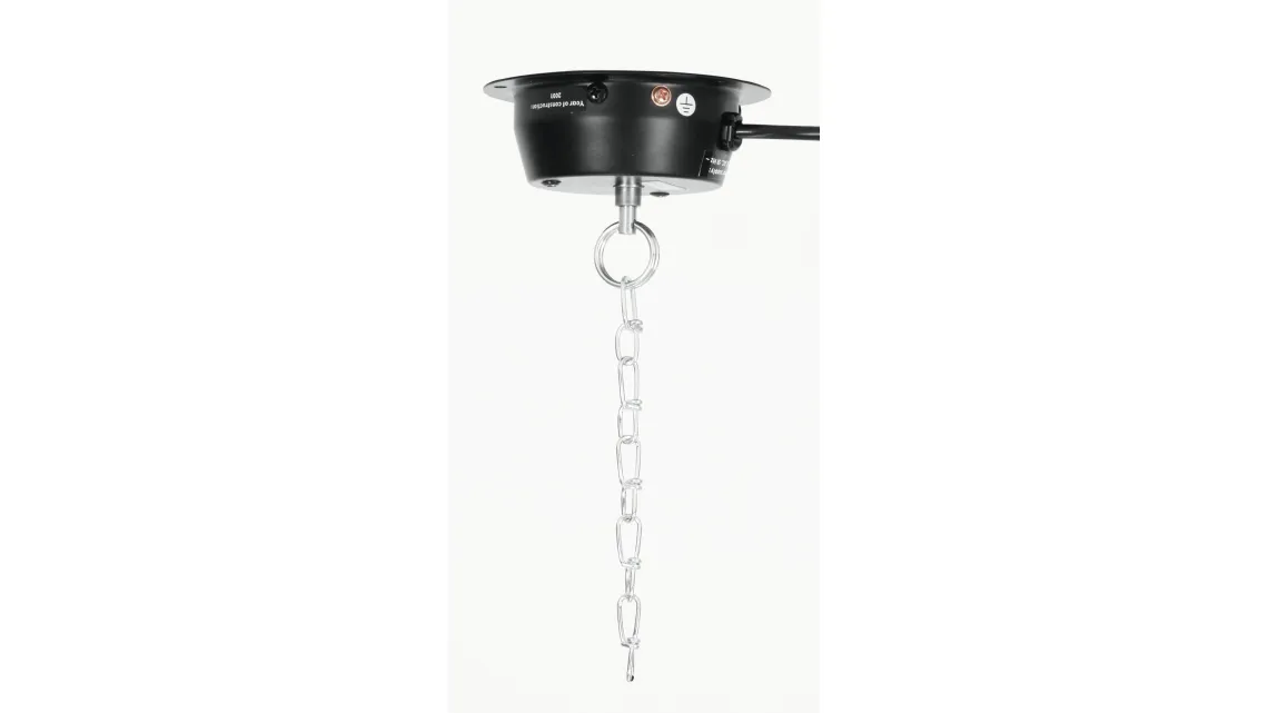 Eurolite Set Spiegelkugel 20cm mit Motor + LED PST-5 QCL Spot sw 