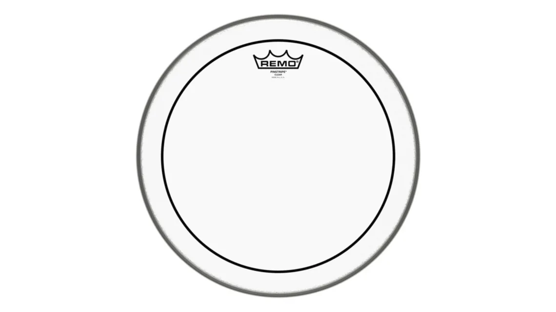 Remo 14" Pinstripe clear
