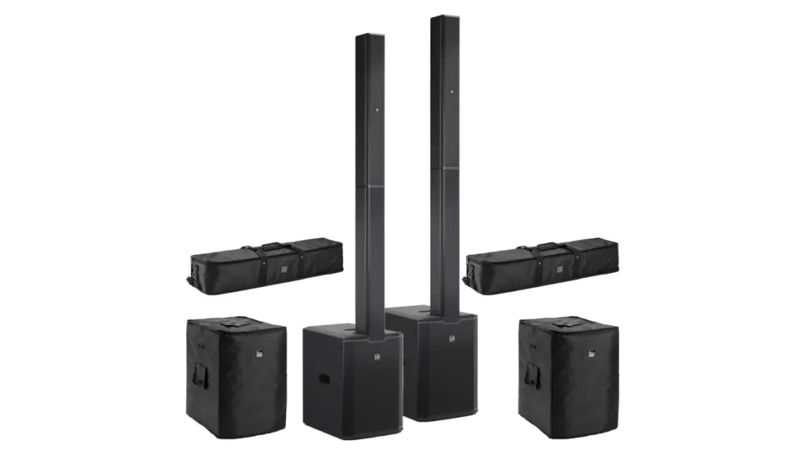 LD Systems MAUI 28 G3 MIX Stereo Bundle schwarz + Taschen