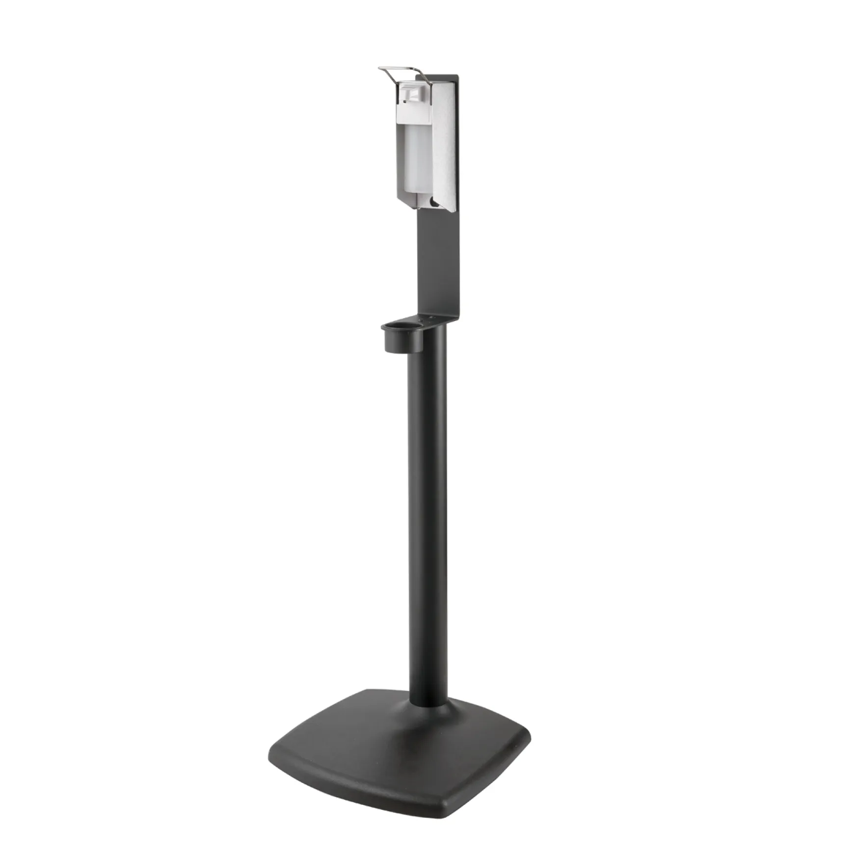 K&M 80358 Desinfektionsmittelsäule mit Spender schwarz
