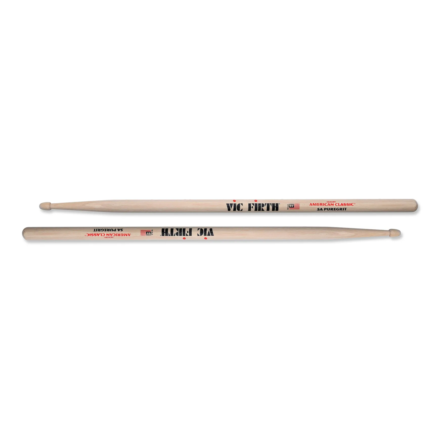 Vic Firth 5A American Classic Wood Tip PureGrit