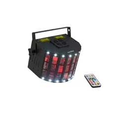 Eurolite Set LED KLS-3002 + Laser Derby Mobile Bundle